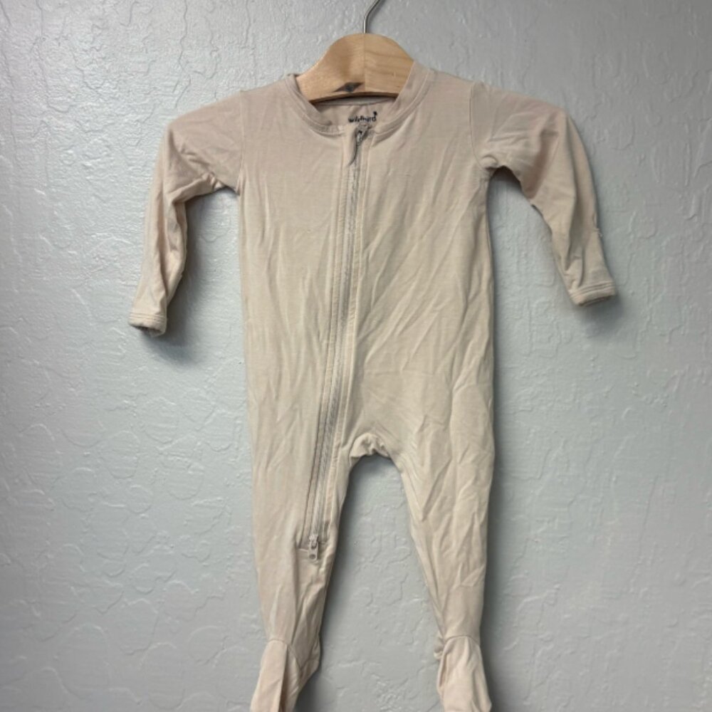 $15 ADD ON wildbird cloudblend footie 3-6M Little Sleepies‎ Little Co. Baby Gap